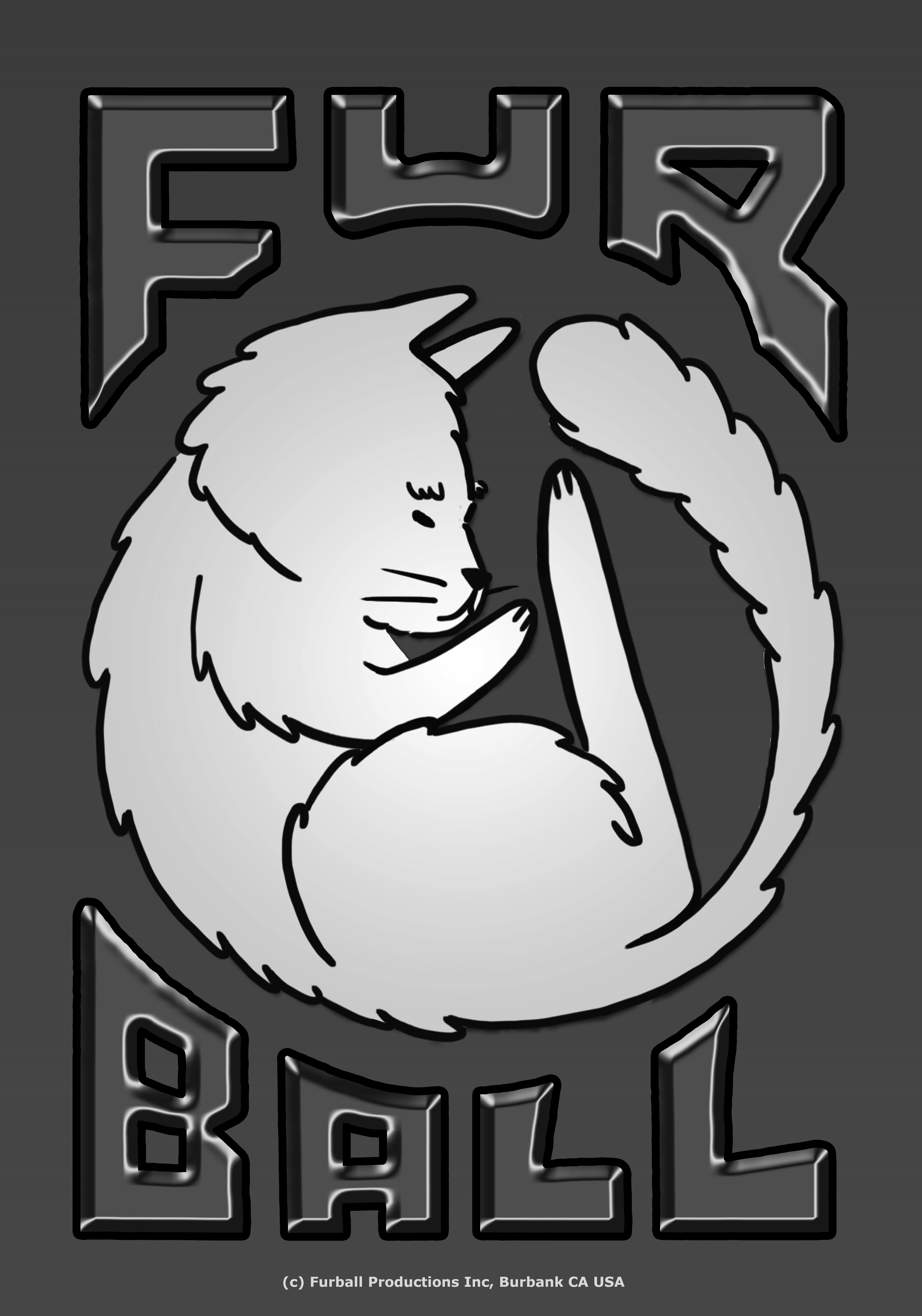 Furball Records Kitty Logo (TM)
